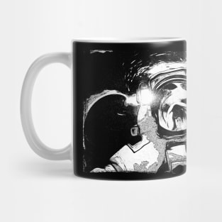 bulldog astronaut Mug